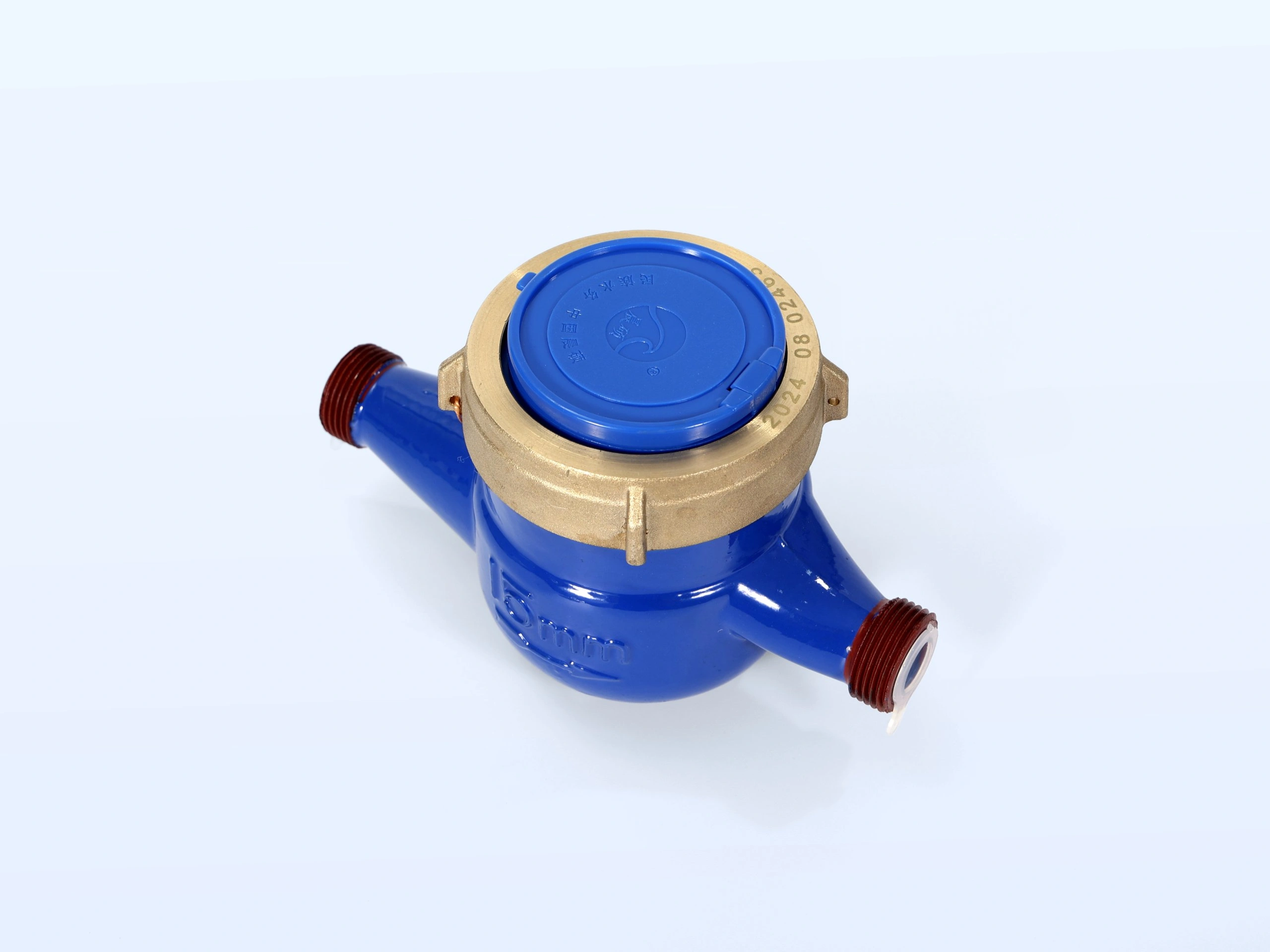 Rotary Mechanical Water Meter LXS-15 BRASS