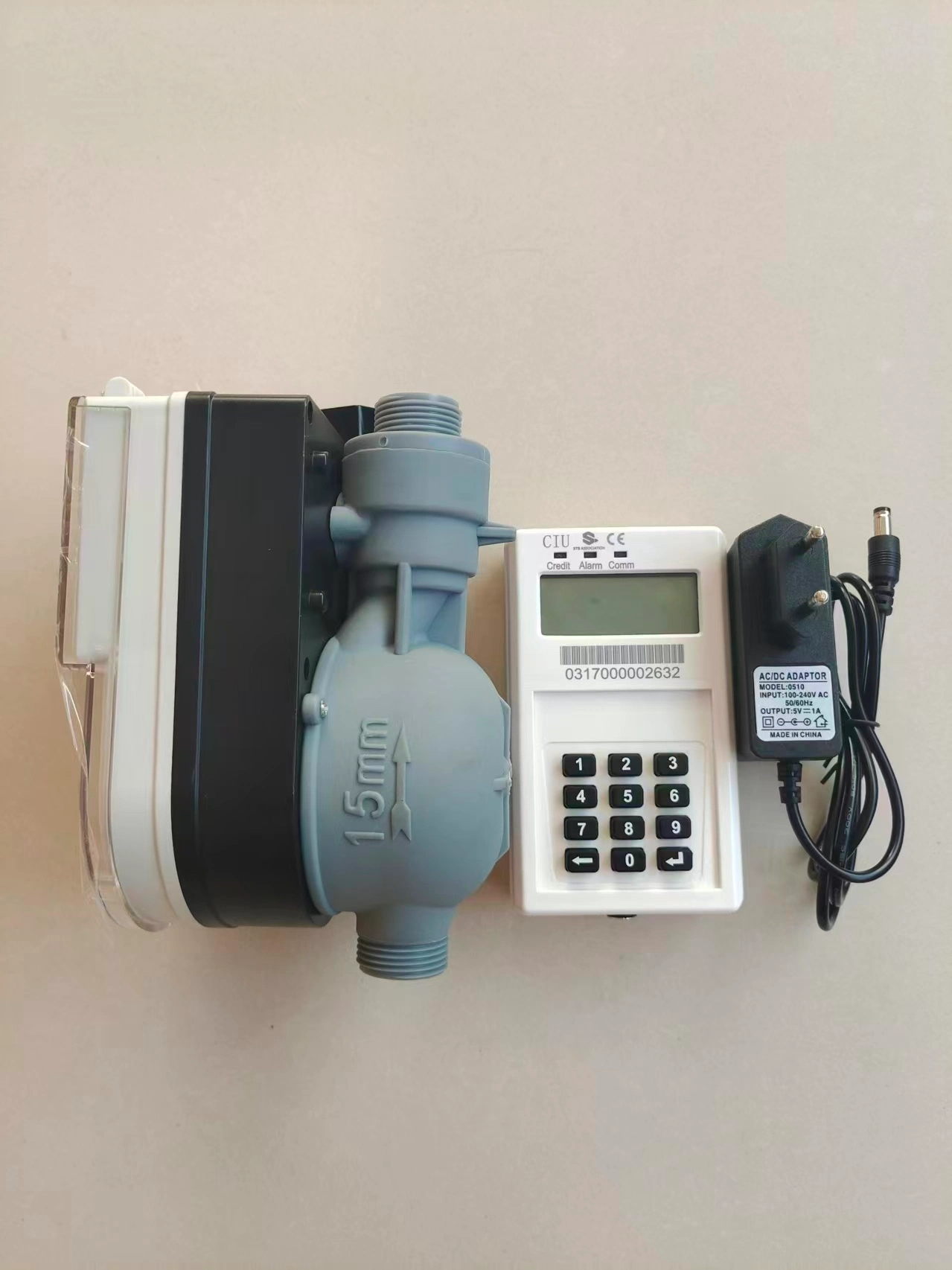 XT815-U ultrasonic STS water meter