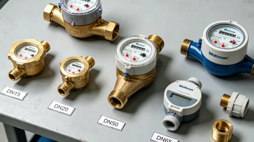 Rotary & Woltman mechanical water meters product display