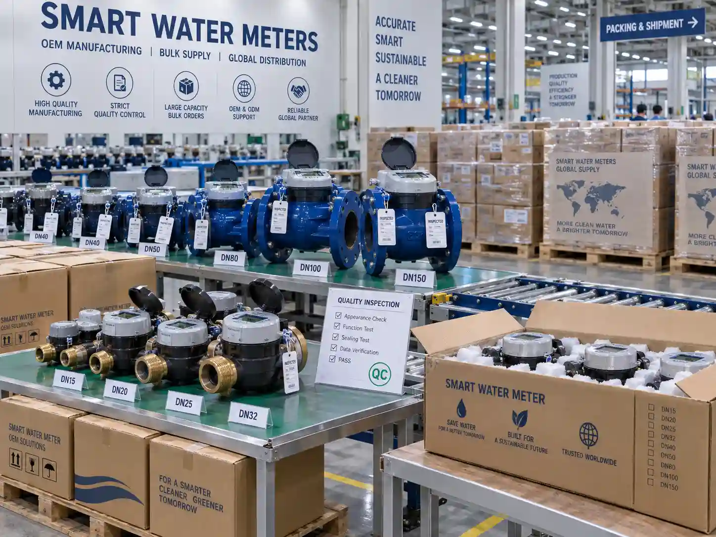 Buying water meters in bulk guide for distributors and OEM water meter manufacturer